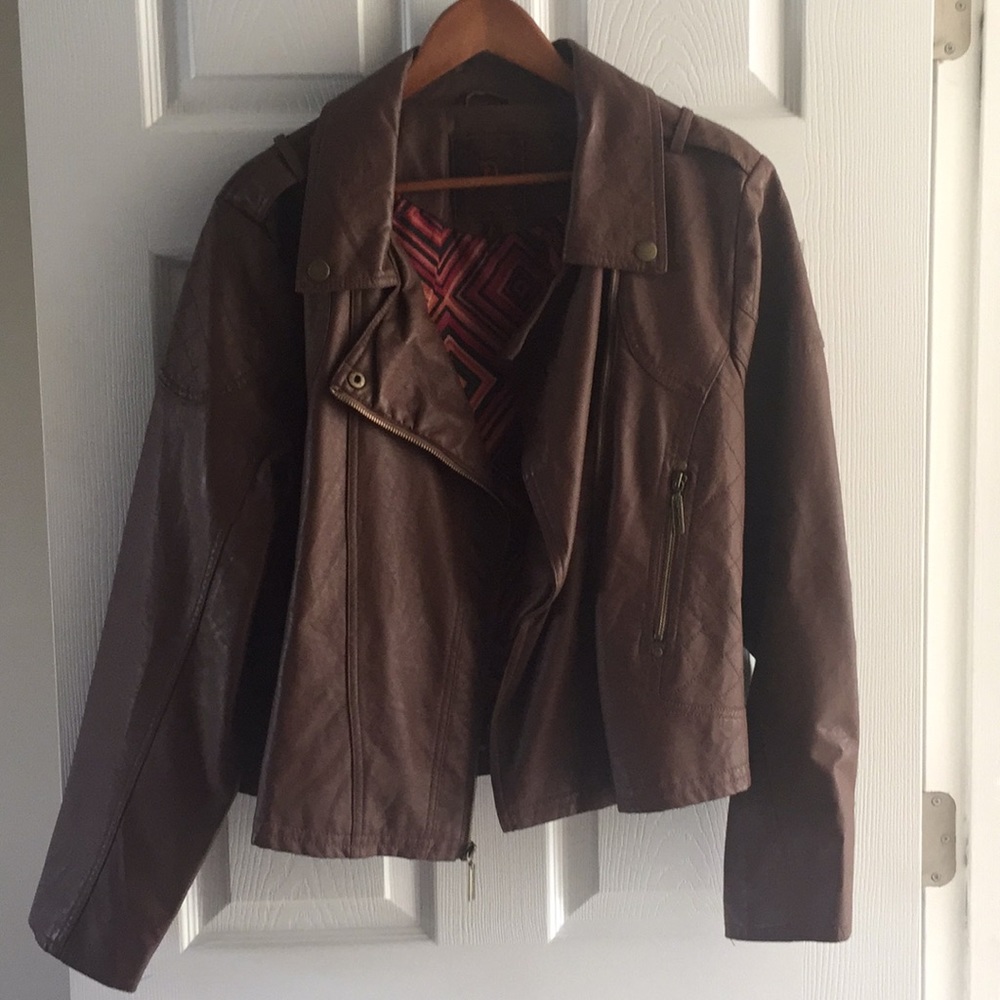 Dollhouse Faux Leather Jacket